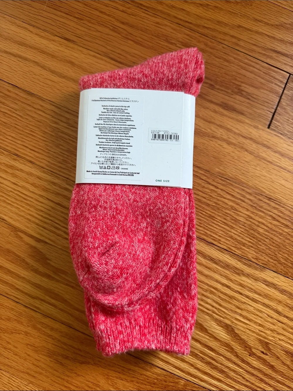 NWT J Crew red socks